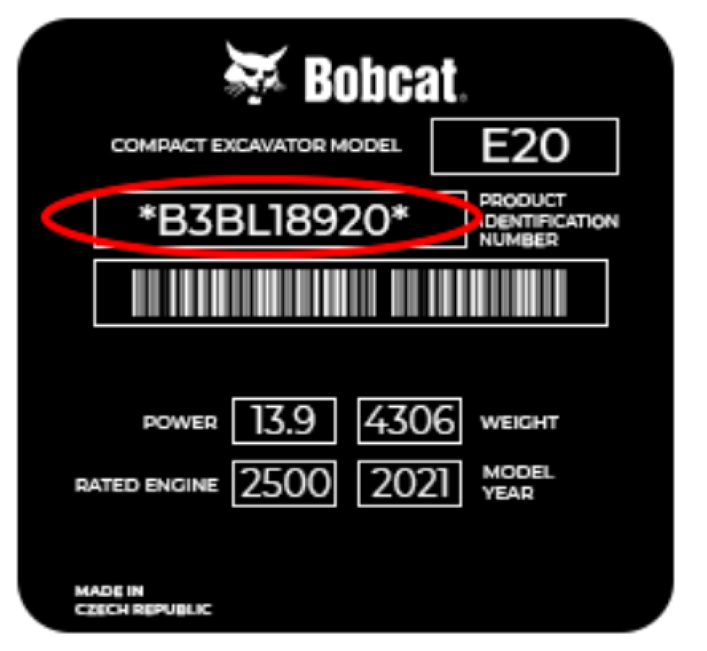 Exemplo de Número de Série